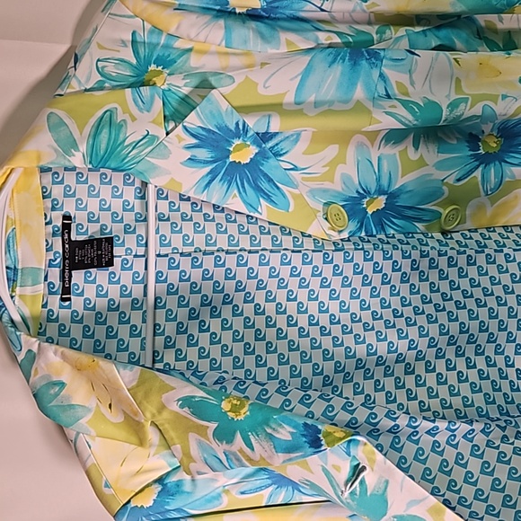 Pierre Cardin Floral Lined Jacker Sz 12 NWOT - Picture 5 of 6